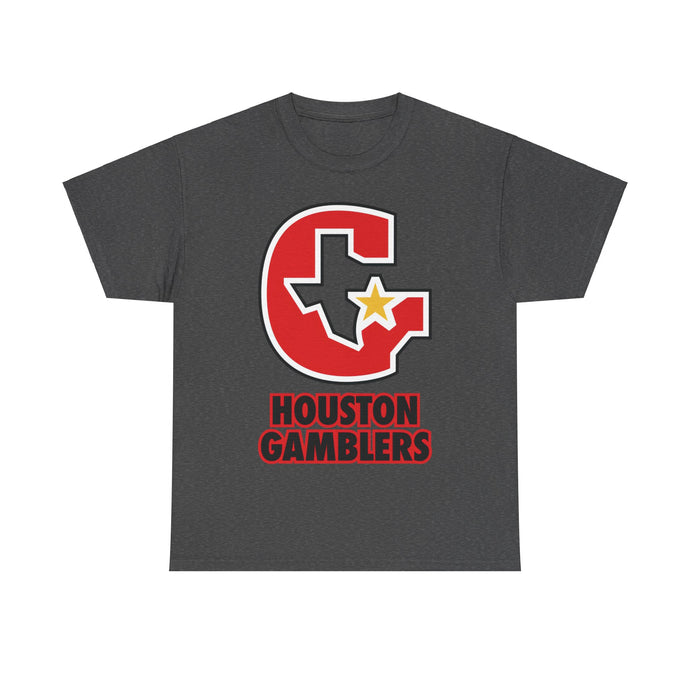 Houston Gamblers Logo Texas Football Team T-shirt