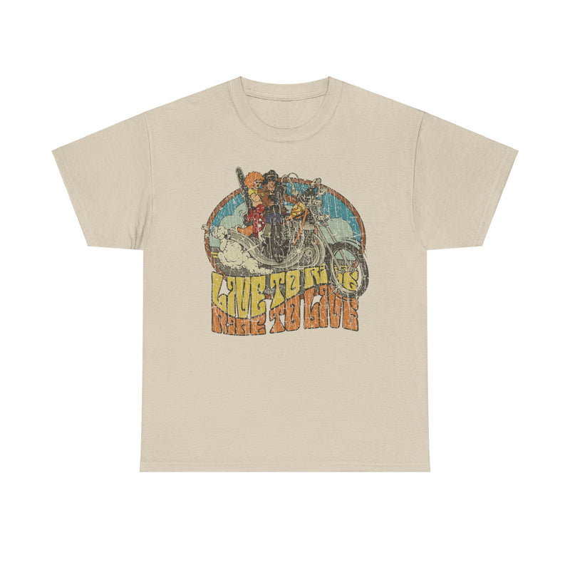 Load image into Gallery viewer, Freedom Rider Live to Ride Nostalgic T-shirt
