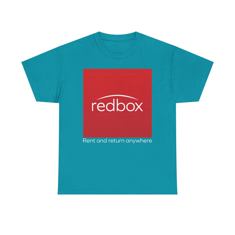 Load image into Gallery viewer, Redbox DVD Movie Rental Kiosk Red Square Logo Nostalgic T-shirt
