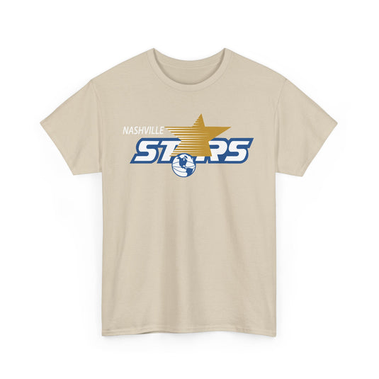 Nashville Stars Tennessee World Basketball League 1992 T-shirt