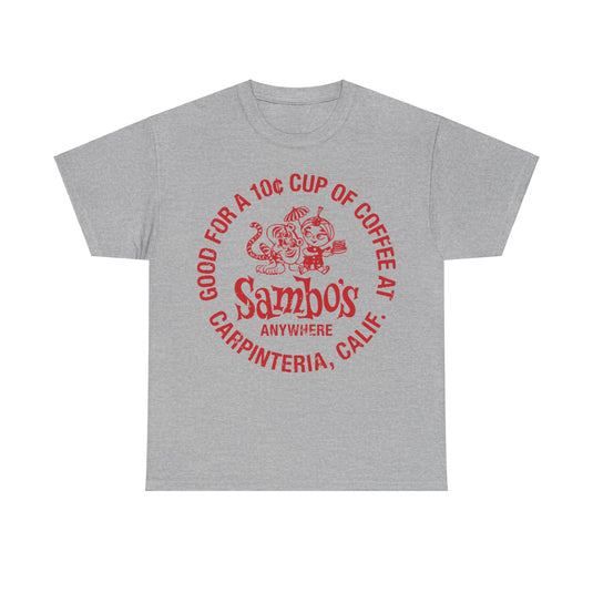 Sambos California Restaurant T-shirt