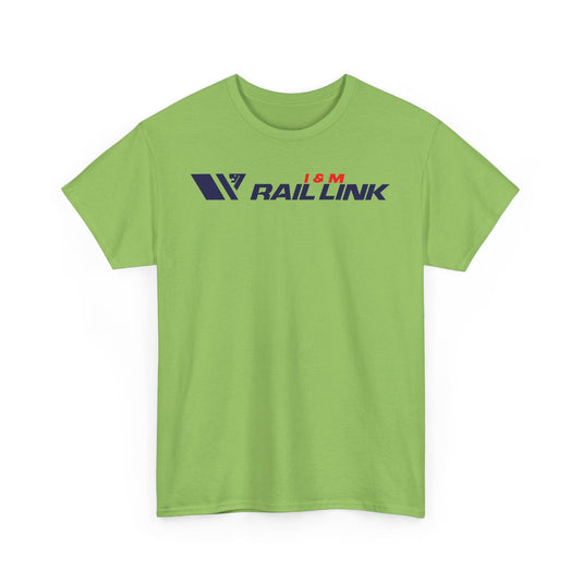 I&M Rail Link Railroad Vintage Train Railway Logo T-Shirt