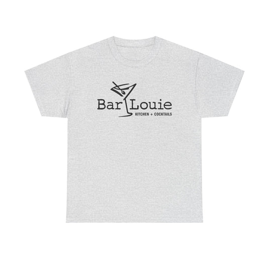 Bar Louie T-Shirt Defunct Restaurant Chain Bankrupt Company Logo Tee