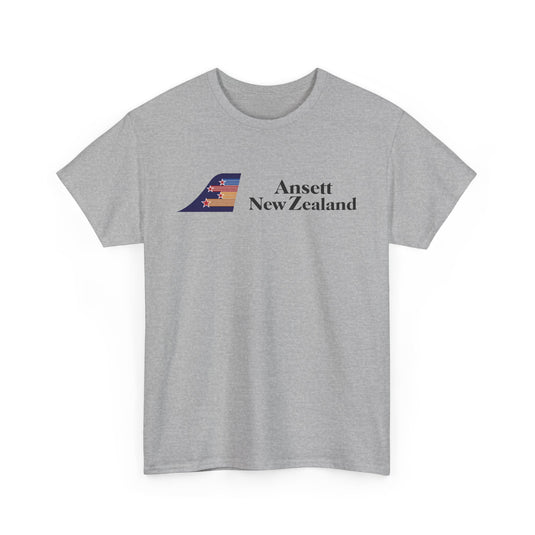 Ansett New Zealand Vintage Airline Logo Retro Aviation Memorabilia T-shirt