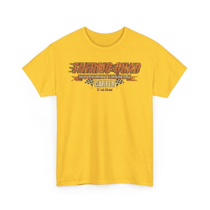 Load image into Gallery viewer, ThermoQuad High-Performance Carburetors 1971 St. Louis Missouri Carter Car Company T-shirt
