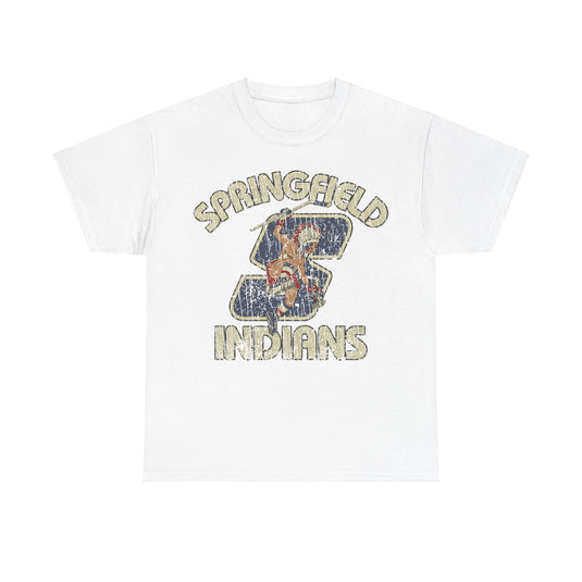 Springfield Indians Hockey 1974 Nostalgic T-shirt