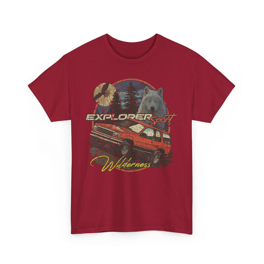 Wilderness Explorer Sport 1991 Nostalgic Car T-shirt