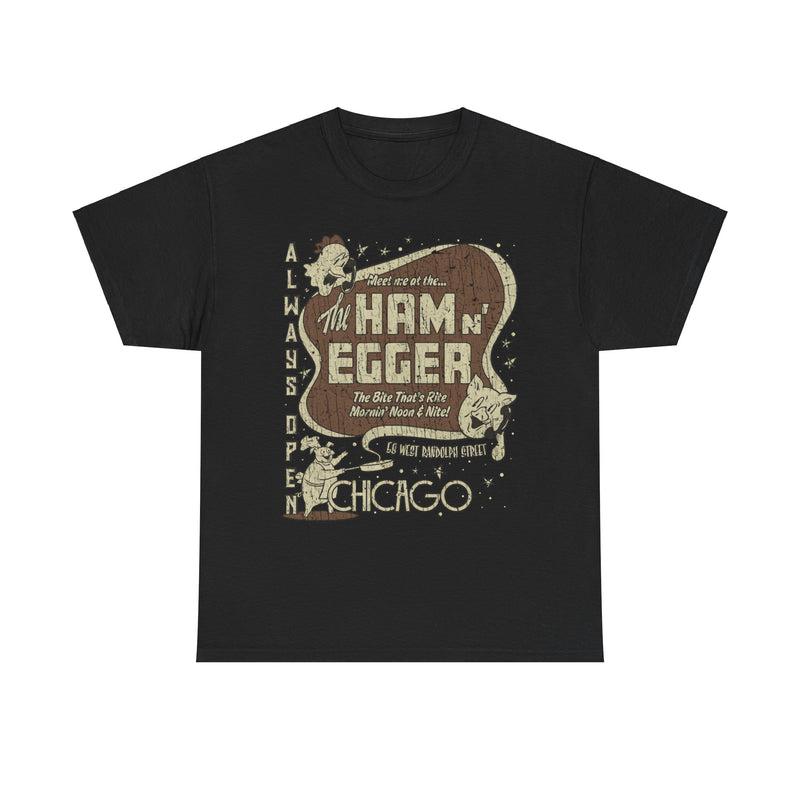 Load image into Gallery viewer, Ham n Egger Chicago Illinois Restaurant T-shirt
