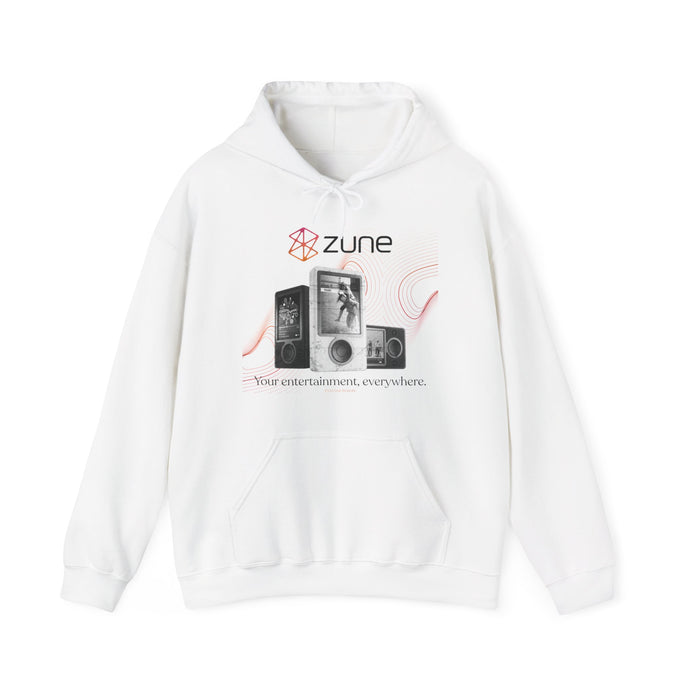 Zune Early Digital Music Player Nostalgic Pullover Hoody