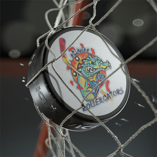Orlando Rollergators Florida Roller Hockey Puck