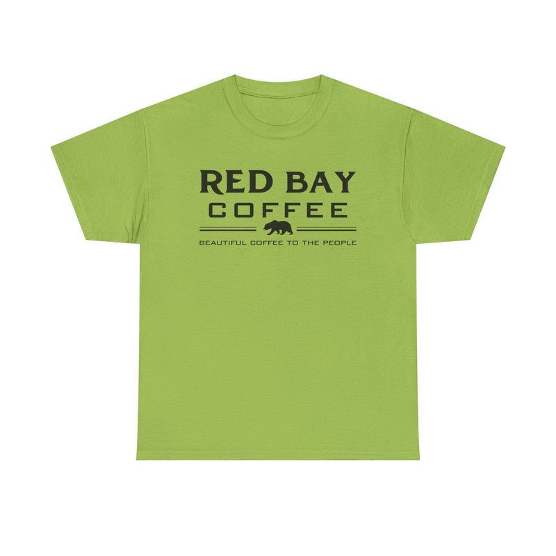 Load image into Gallery viewer, Red Bay Coffee T-Shirt Defunct Coffee Roaster Bankrupt Company Logo Tee
