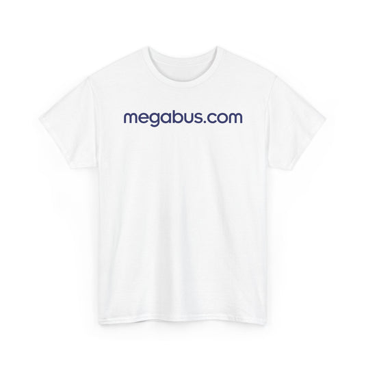 Megabus.com Defunct Bus Service T-Shirt Budget Travel Transportation Company Tee