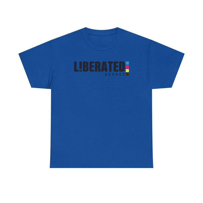Load image into Gallery viewer, Liberated Brands T-Shirt Defunct Fashion Company Bankrupt Logo Tee
