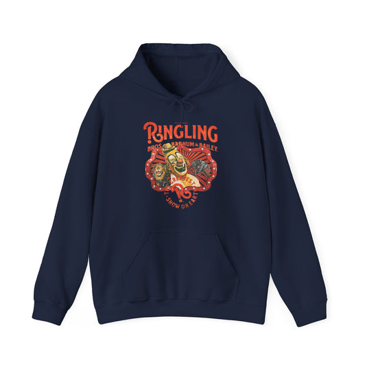Ringling Brothers Greatest Show on Earth Nostalgic Retro Pullover Hoody
