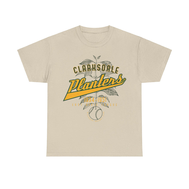 Load image into Gallery viewer, Clarksdale Planters Est 1934 Mississippi Baseball T-shirt
