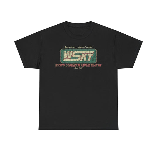 Wichita Southeast Kansas Transit - WSKT 1968 Freight Truck T-shirt