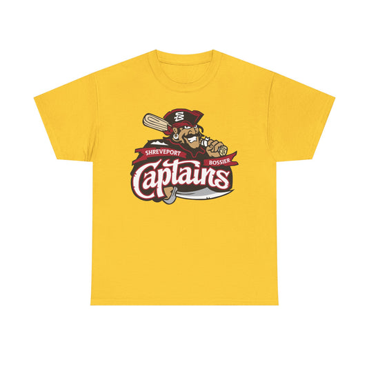 Shreveport Louisiana Captains Baseball 1971-2000 T-shirt