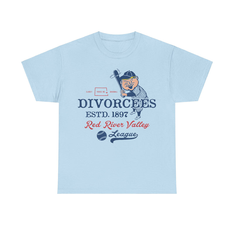 Load image into Gallery viewer, Fargo Divorcees North Dakota Nostalgic Retro Baseball Team T-shirt
