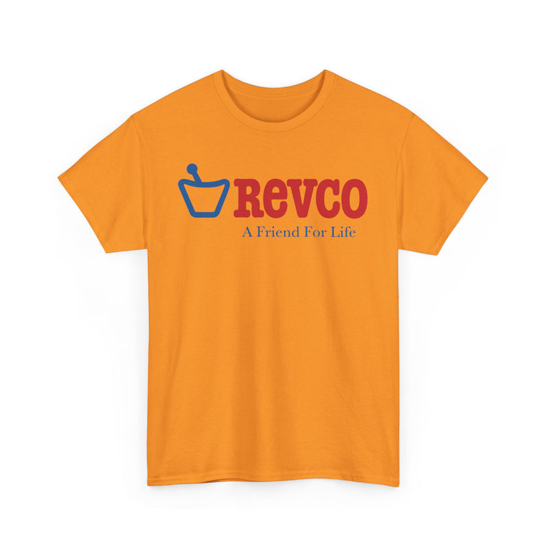 Load image into Gallery viewer, Revco A Friend For Life Defunct Pharmacy Chain T-Shirt
