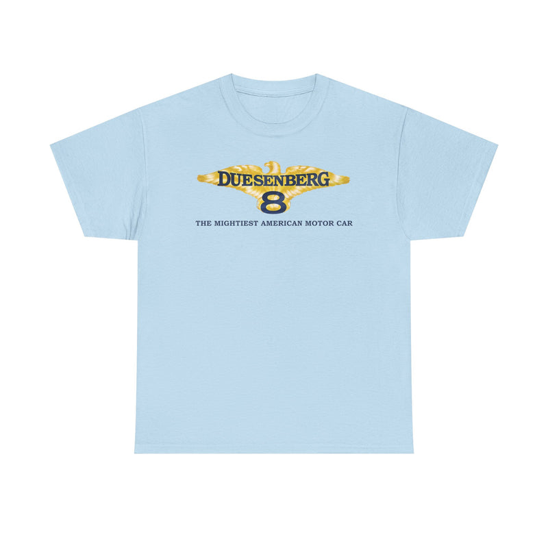 Load image into Gallery viewer, Duesenberg 8 The Mightiest American Motor Car Eagle T-shirt

