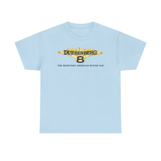 Duesenberg 8 The Mightiest American Motor Car Eagle T-shirt