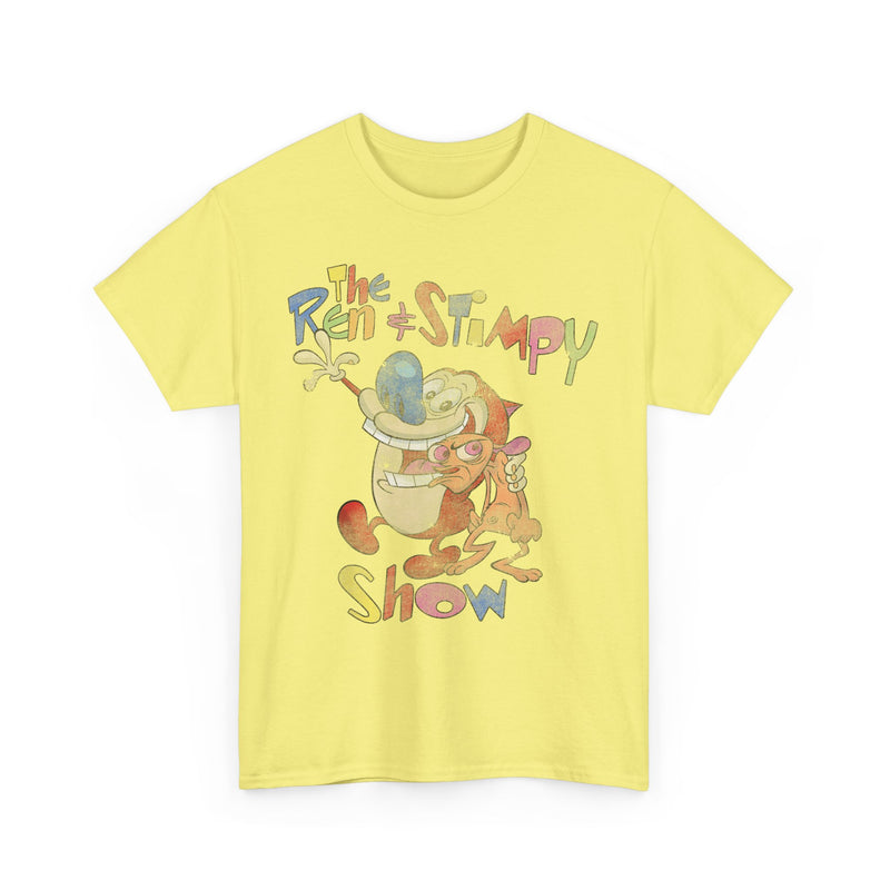 Load image into Gallery viewer, Ren Stimpy Logo Animated TV Show T-shirt
