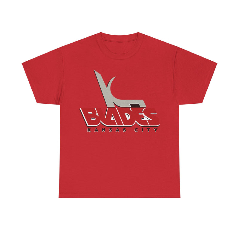 Load image into Gallery viewer, Kansas City Blades Missouri Logo Hockey Team T-shirt
