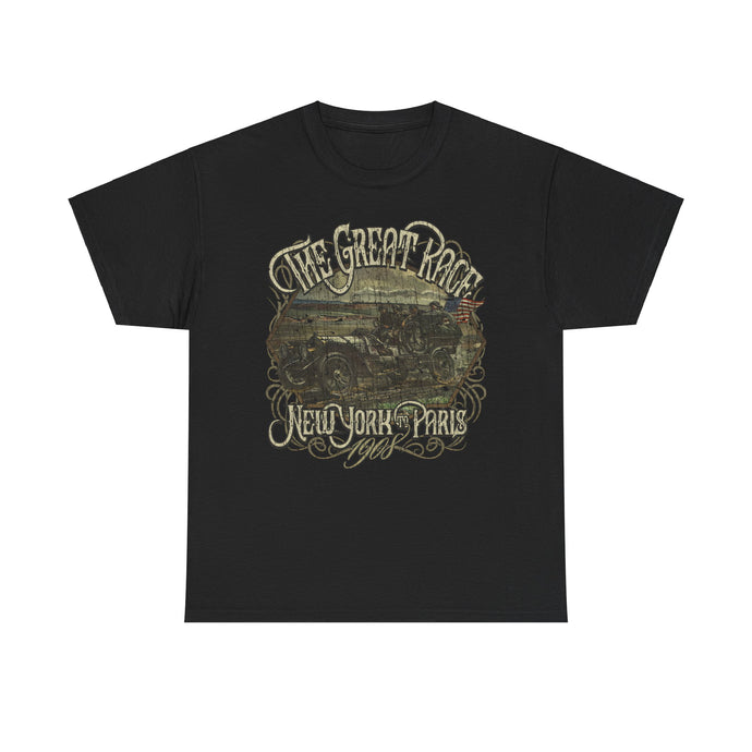 The Great Race 1908 New York to Paris Auto Competition T-shirt