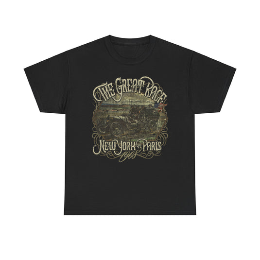 The Great Race 1908 New York to Paris Auto Competition T-shirt