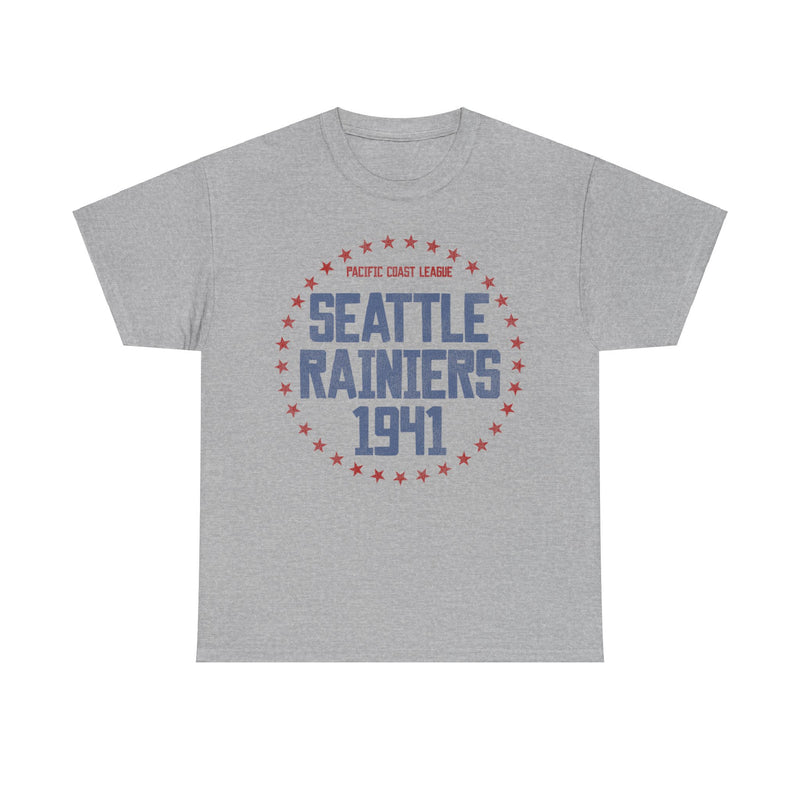 Load image into Gallery viewer, Seattle Rainiers1941 Nostalgic Retro Baseball Team T-shirt
