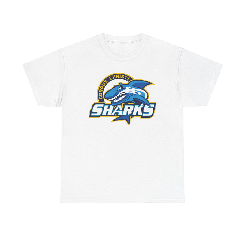 Load image into Gallery viewer, Corpus Christi Sharks Texas Southwest Basketball League 1997-99 T-shirt
