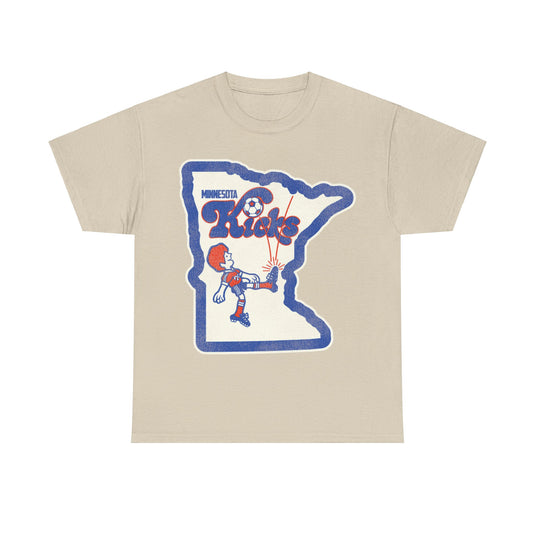 Minnesota Kicks Soccer Team State Retro Nostalgic T-shirt