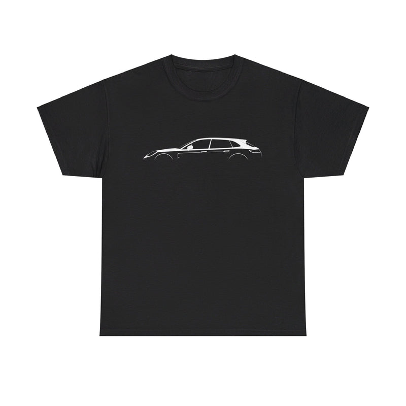 Load image into Gallery viewer, Porsche Panamera Turbo S Sport Turismo 971 Silhouette Car T-shirt
