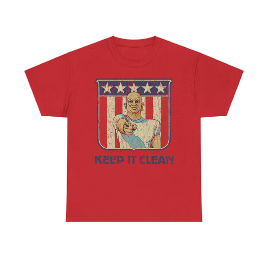 Keep it Clean America Nostalgic Logo T-shirt