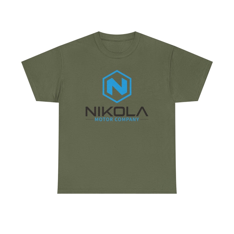 Load image into Gallery viewer, Nikola Corporation T-Shirt Bankrupt Electric Truck Company Logo Tee
