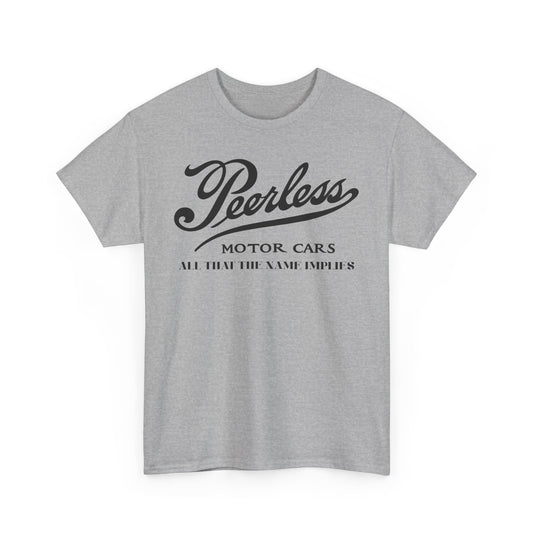 Peerless Motor Cars All That The Name Implies Vintage Logo T-shirt