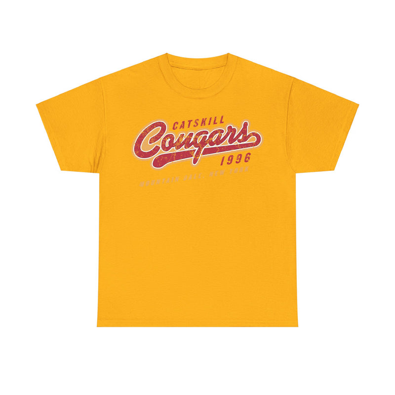 Load image into Gallery viewer, Catskill Cougars Est 1996 New York Baseball Team T-shirt
