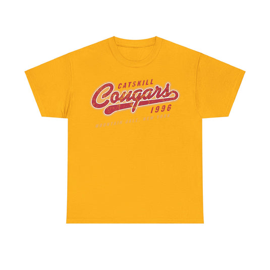 Catskill Cougars Est 1996 New York Baseball Team T-shirt