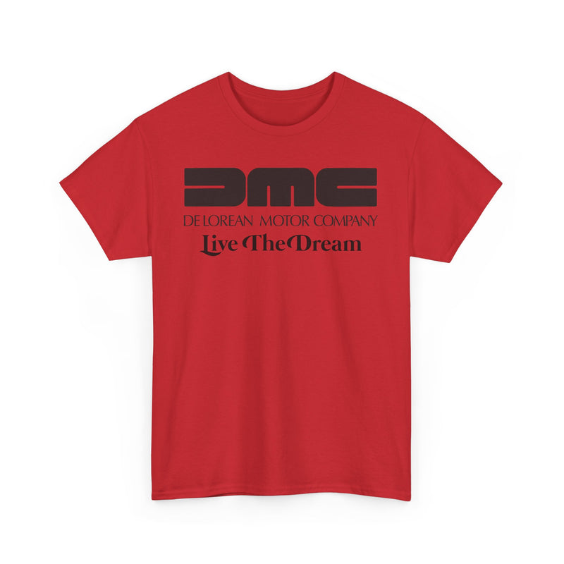 Load image into Gallery viewer, DMC DeLorean Motor Company Live The Dream Vintage T-shirt
