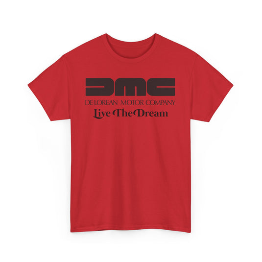 DMC DeLorean Motor Company Live The Dream Vintage T-shirt