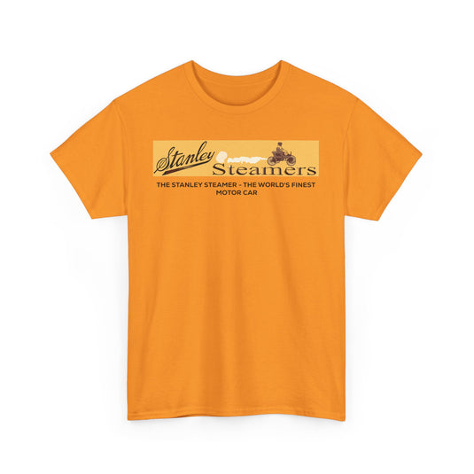 Stanley Steamers The World's Finest Motor Car Vintage Logo T-shirt