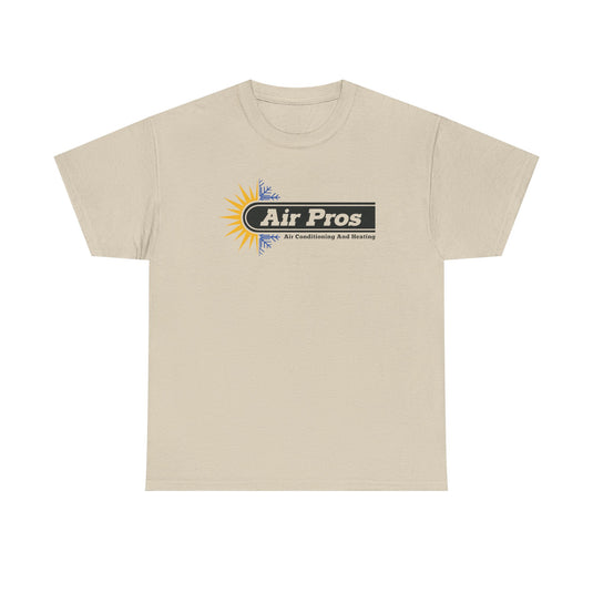 Air Pros T-Shirt HVAC Heating Cooling Bankrupt Company Logo Tee
