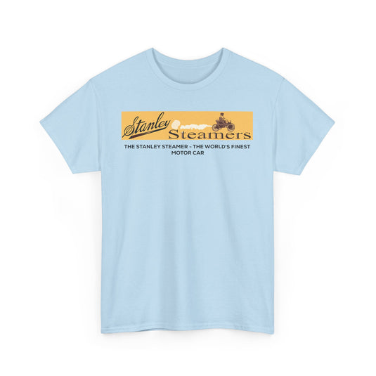 Stanley Steamers The World's Finest Motor Car Vintage Logo T-shirt