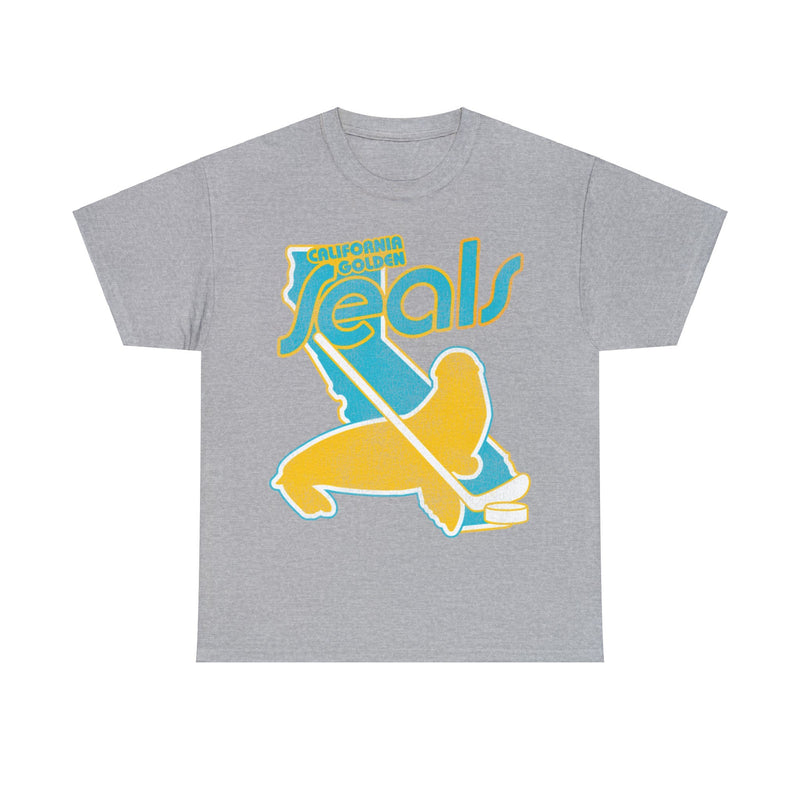 Load image into Gallery viewer, California Golden Seals Hockey Team Nostalgic Logo T-shirt
