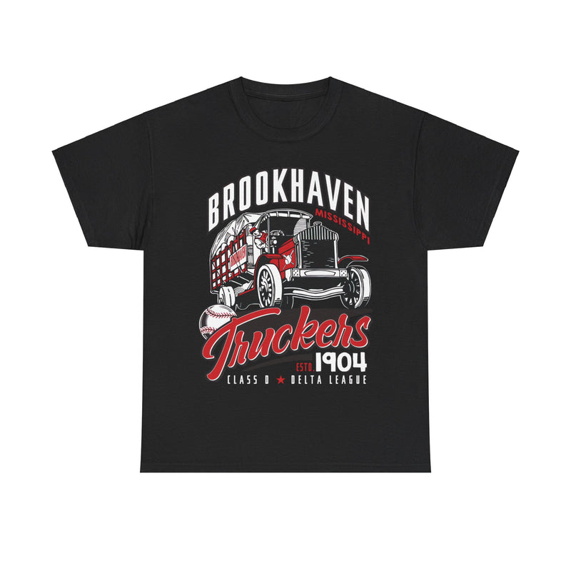 Load image into Gallery viewer, Brookhaven Truckers Est 1904 Mississippi Baseball T-shirt
