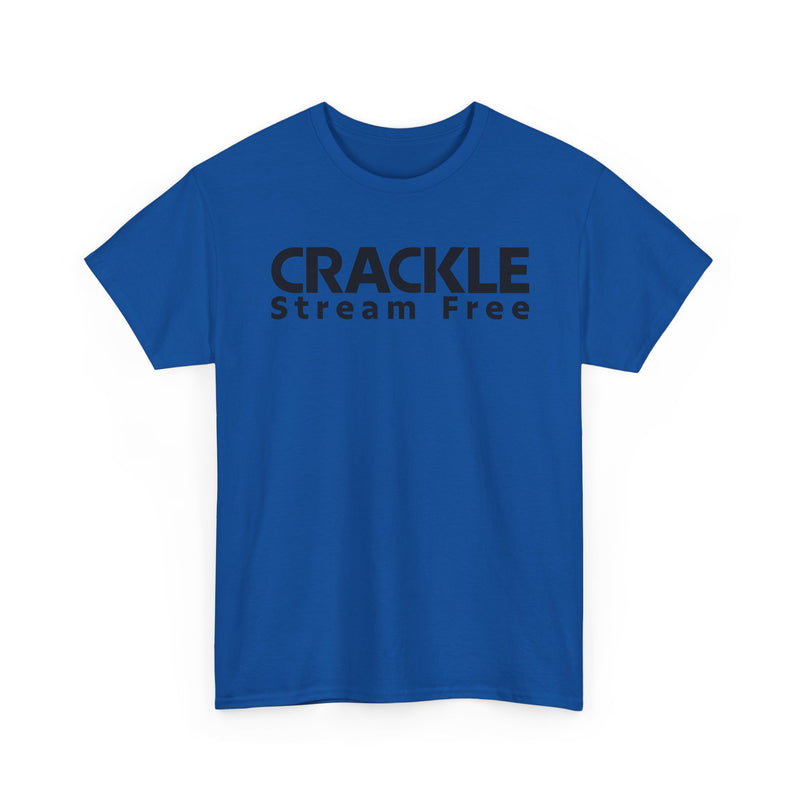 Load image into Gallery viewer, Crackle T-Shirt Defunct Streaming Service Stream Free Entertainment Platform Tee
