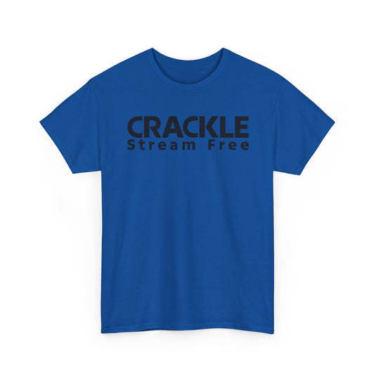 Crackle T-Shirt Defunct Streaming Service Stream Free Entertainment Platform Tee