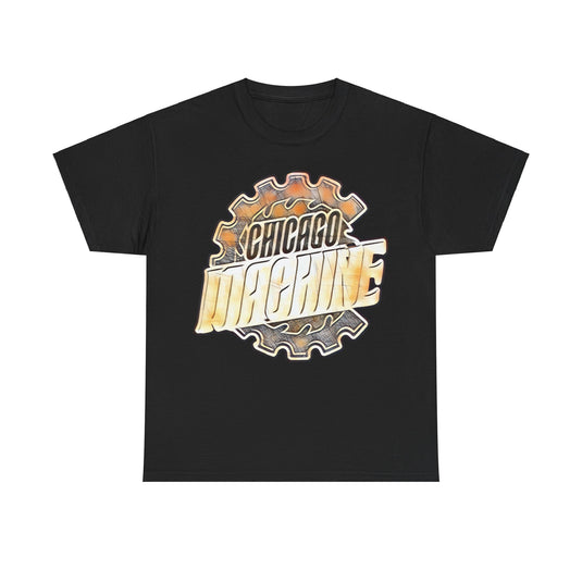 Chicago Machine Lacrosse Nostalgic Retro Logo T-shirt