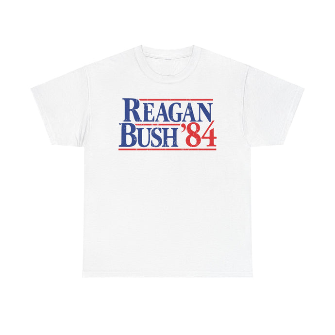 Reagan Bush 1984 Republican Political T-shirt