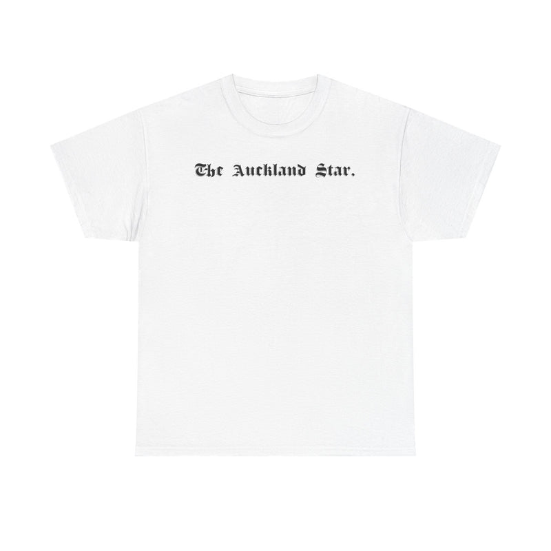 Load image into Gallery viewer, The Auckland Star Vintage Newspaper Logo New Zealand T-Shirt
